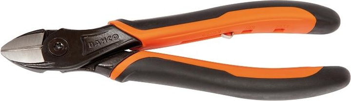 Actual product image Bahco ERGO diagonal cutters with self-opening two-component handle, phosphatised, 140 mm, industrial (140 mm)