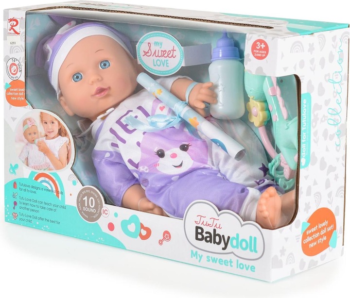 Actual product image Moni poupée enfant 36 cm