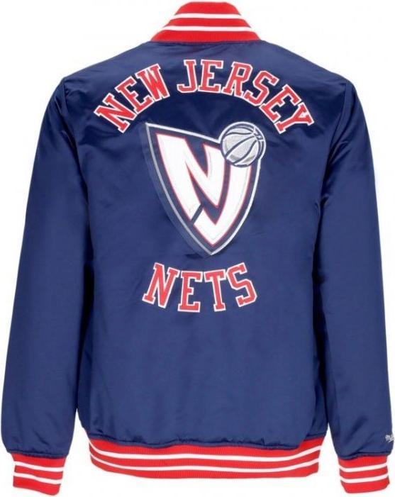 Produktbild Mitchell & Ness NBA Heavyweight Satinjacke New Jersey Nets (S)