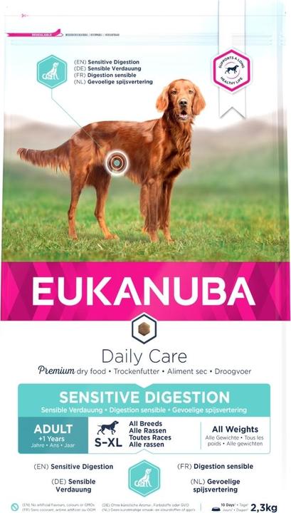 Immagine prodotto Eukanuba Cura quotidiana Digestione sensibile (Adulto, 1 pz., 2300 g)