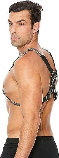 Actual product image Ouch! Chest Bulldog Harness - L/XL (L)