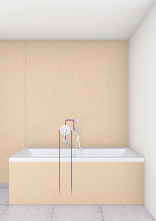 Produktbild Grohe Stabhandbrause Sena Stick 28034000 chrom (1 Strahlart, 18 l/min)