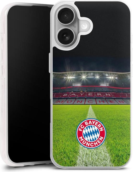 Produktbild DeinDesign Silikon Hülle für Apple iPhone 17 Handyhülle Case Smartphone Schutzhülle FC Bayern München FCB (Apple iPhone 17)
