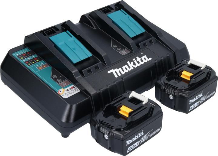 Actual product image Makita DKT 360 PM2 Rechargeable kettle 36 V ( 2x 18 V ) 0.8 L + 2x rechargeable battery 4.0 Ah + double (0.80 l)