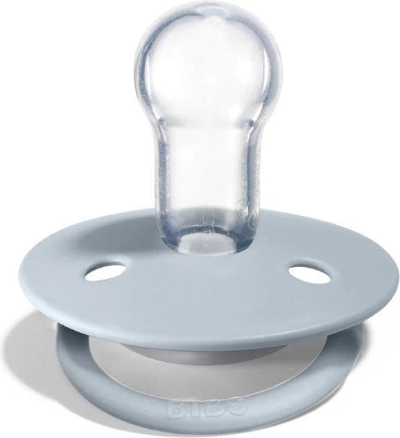 Actual product image Bibs De Lux Babyblue silicone
