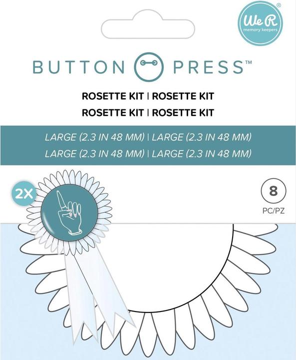 Produktbild We R Memory Keepers Rosette Button Press