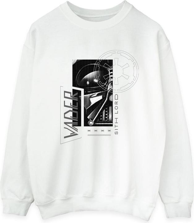 Actual product image Star Wars Mens Obi-Wan Kenobi Sith SciFi Collage Cotton Sweatshirt (L)