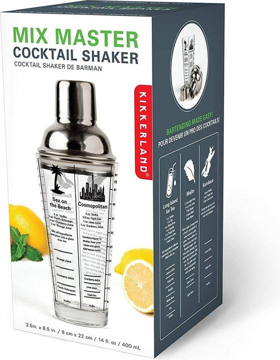 Produktbild Kikkerland Cocktail Shaker (Cocktail Shaker)