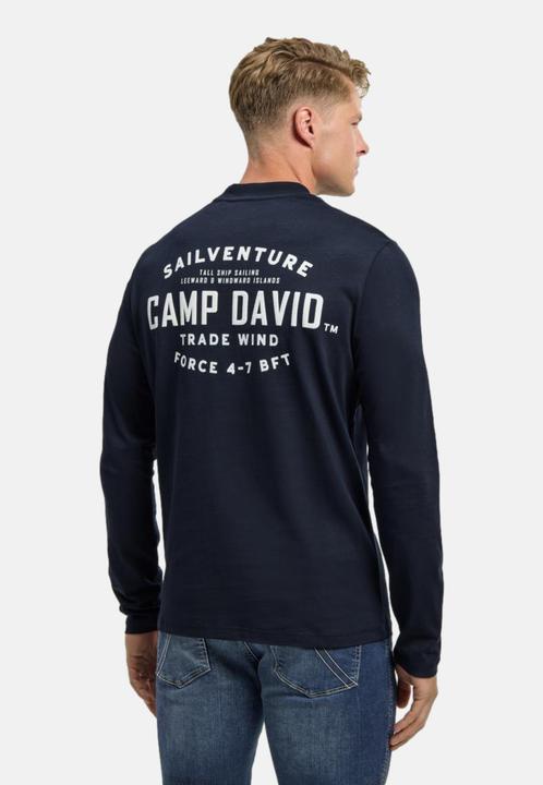 Produktbild Camp David Langarmshirt Cabo Verde Longsleeve (M)
