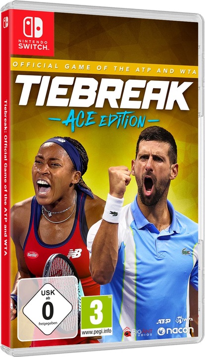 Produktbild Nacon Gaming TIEBREAK: Official Game of the ATP and WTA (Switch, Switch Lite, Switch OLED, DE)