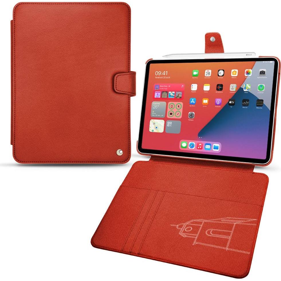 Noreve Lederschutzhülle Wallet (iPad mini 6), Tablet Hülle, Orange