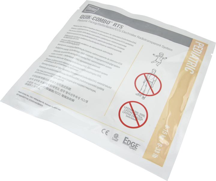 Physio Control Original Quik-Combo RTS defibrillator electrodes LP10, LP12, LP15, LP20 -