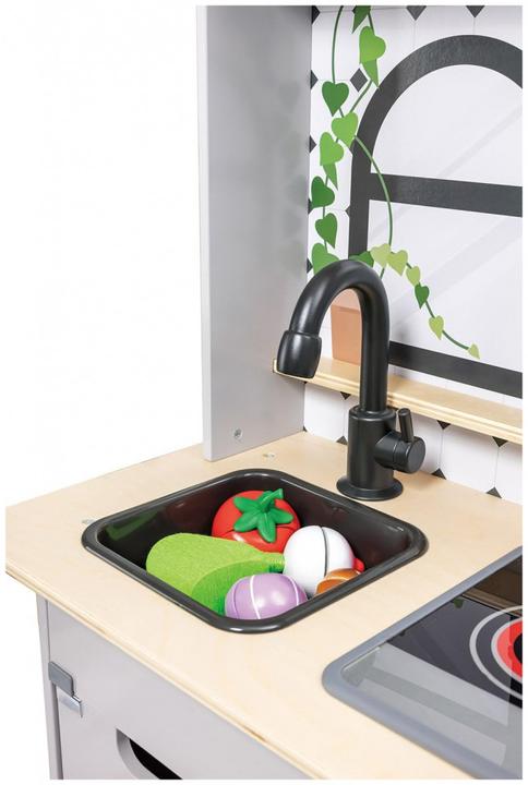Produktbild Hape Kitchen Playset with Light & Sound warm beige gray