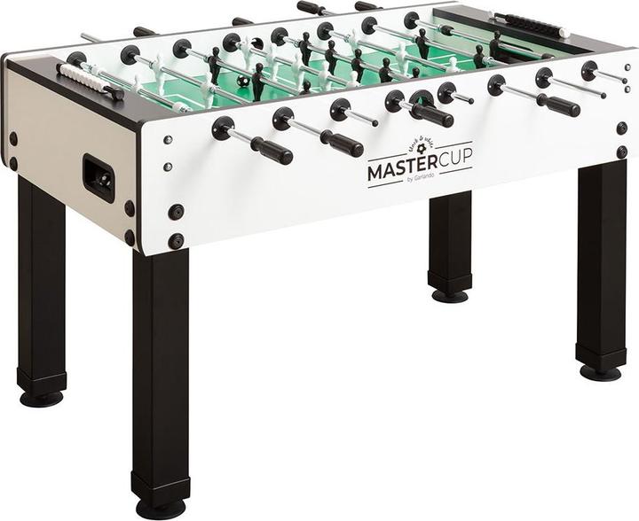 Garlando Biliardino MasterCup Bianco e Nero