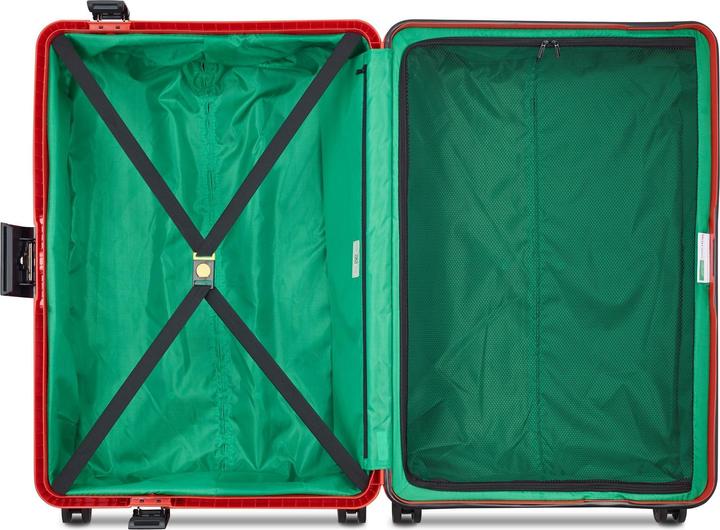 Actual product image Delsey Paris x United Colors of Benetton Colour Block Hardside 4 Wheels Trolley 76 cm (110 l)