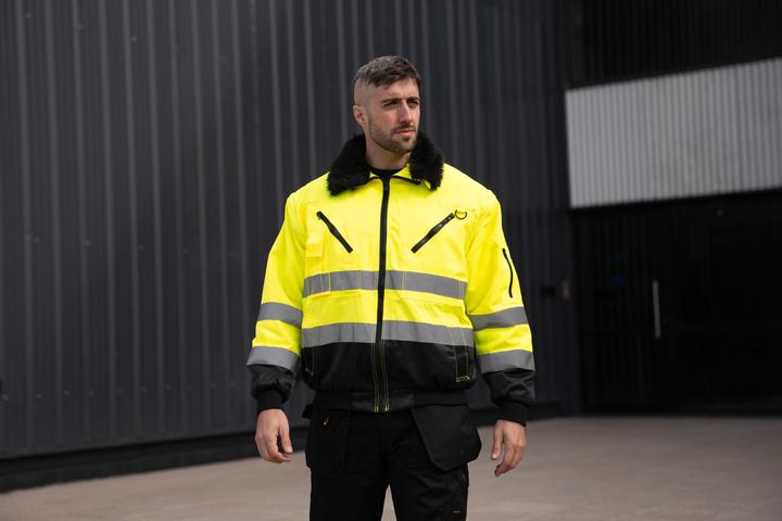 Actual product image Korntex Hi-Vis Pilot Jacket (4XL)