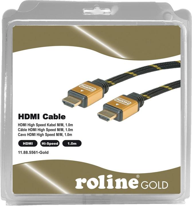 Productafbeelding Roline HDMI (Type A) - HDMI (Type A) (1 m, HDMI)
