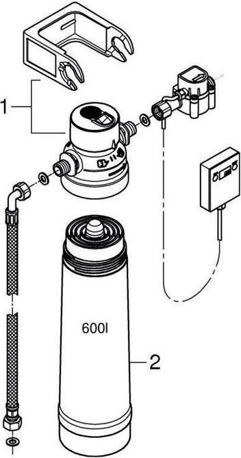 Image du produit Grohe Red Filter avec tête de filtre