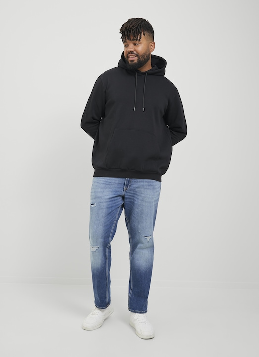 Produktbild Jack & Jones Plus Size Einfarbig Kapuzenpullover Kapuzenpullover (XXL)