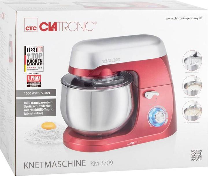 Actual product image Clatronic KM 3709 Food processor (5 l, 1000 W)