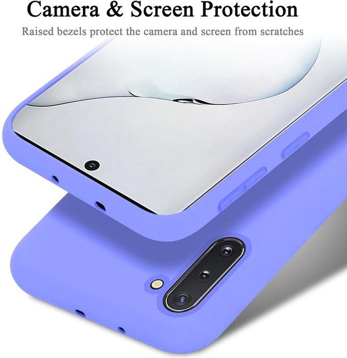 Actual product image Cadorabo TPU Liquid Silicone Case Cover (Samsung Galaxy Note 10)