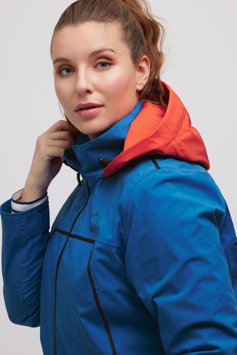 Produktbild Ulla Popken Segel-Funktionsjacke, wasserdicht, Kapuze, 2-Wege-Zipper (50, 52)