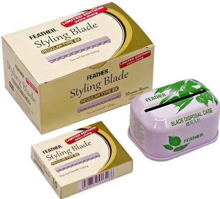 Immagine prodotto Feather Styling Dispenser inkl. 5x10 Klingen extra sharp