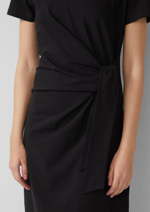 Produktbild S.Oliver Kleid Jersey-Kleid mit Knotendetail (46)