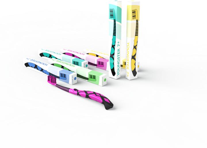 Image du produit Thienel Dental Brosse à dents enfants 7 ans et + Youngster assortie (100 pièces) (100 x)