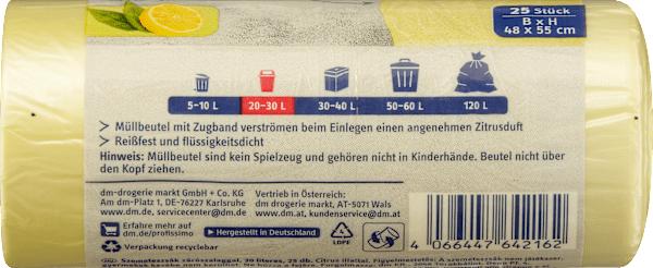 Produktbild dm Profissimo Müllbeutel (25 x, 20 l)