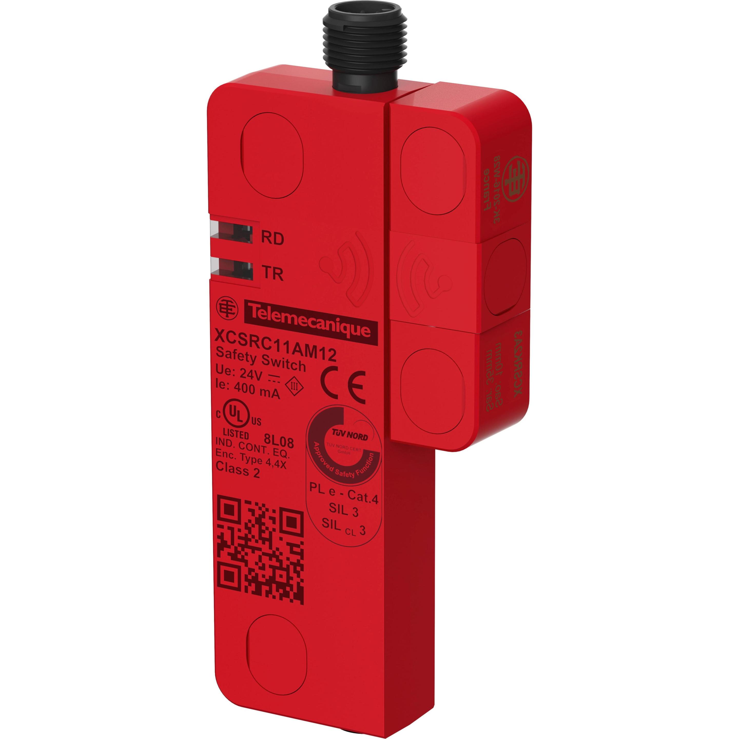 Schneider Electric XCSRC11AM12 RFID-Sicherheitsschalter, Taster + Schalter