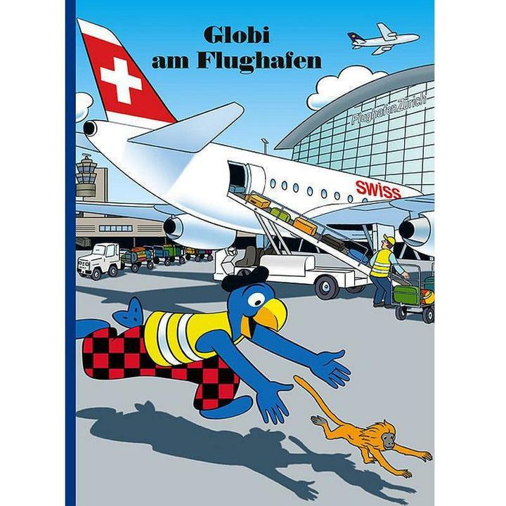 Actual product image Globi am Flughafen (German, Jürg Lendenmann, 2018)