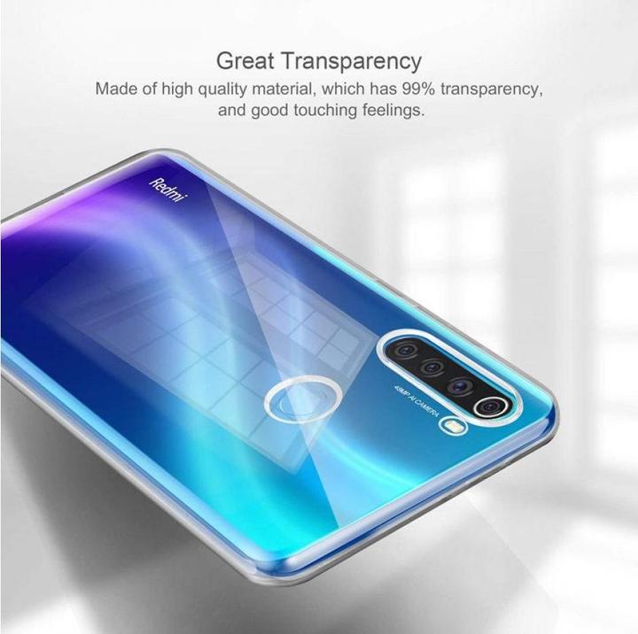 Image du produit Screenguard Étui souple en TPU transparent pour Xiaomi Redmi Note 8T (Xiaomi Redmi Note 8T)