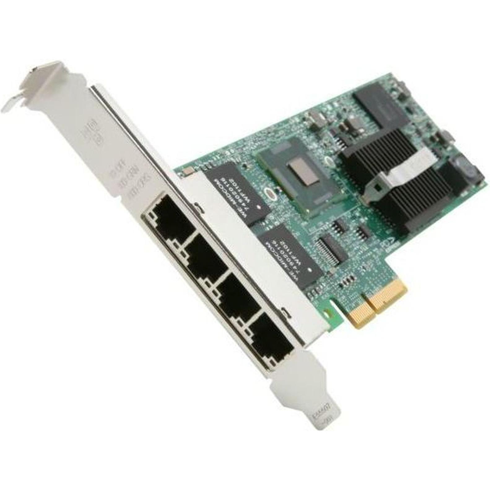 Fujitsu S26361-F4610-L504 Controller Ethernet 4x1 Gbit PCIe x4 Intel I350-T4 (PCI Express 2.1 x4), Scheda di rete