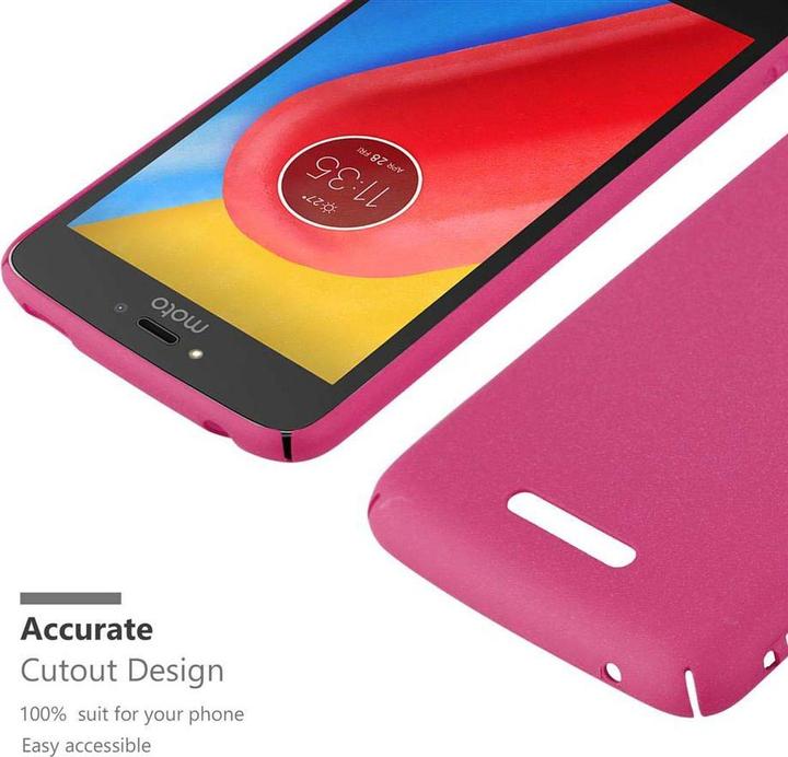 Actual product image Cadorabo Hard Cover Frosty Cover (Motorola Moto C Plus)