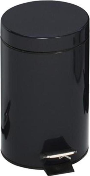 Cestino a pedale con pedale 30 L antracite con cestino interno e bordi di protezione del pavimento