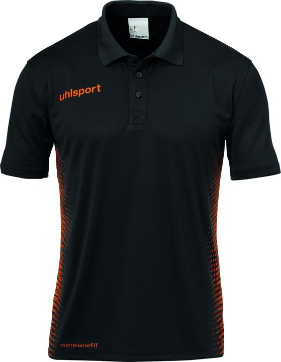 Fluorescent Orange, Black