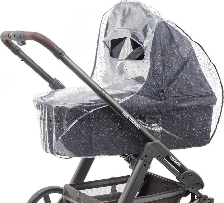 Produktbild Zamboo Regenschutz Universal Regenschutz für Kinderwagen (Babywannen oder