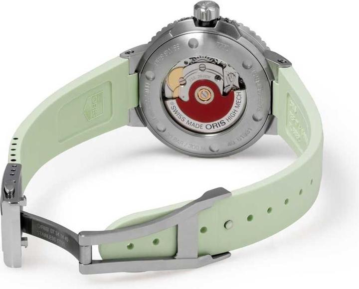 Produktbild Oris 01 733 7770 4157-07 4 18 67FC Damenuhr Aquis Date 36,5mm 30ATM (Swiss Made, 36.50 mm)