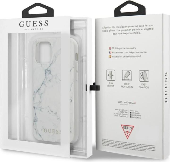 Image du produit Guess Couverture rigide en marbre (Apple iPhone 12 mini)