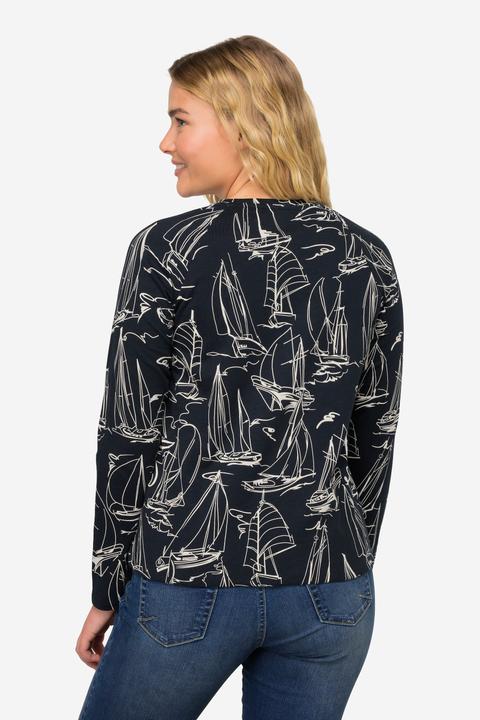 Image du produit Laurasøn T-Shirt, Boote Print, OEKO-TEX (XL)