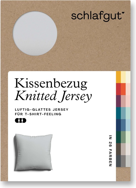 Actual product image schlafgut Knitted Jersey (Duvet cover, 80 x 80 cm)