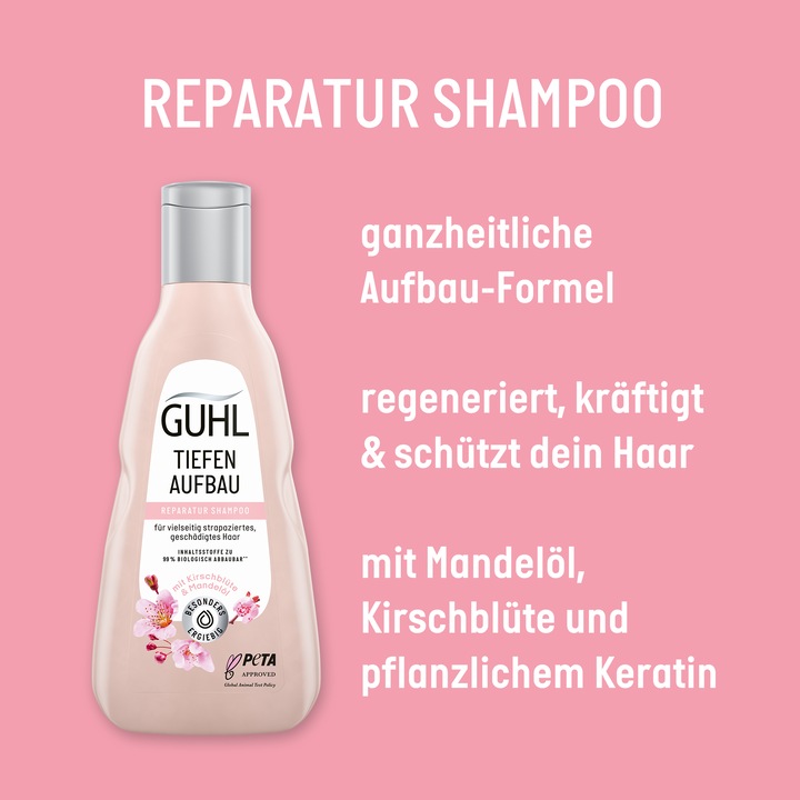 Image du produit Guhl Tiefenaufbau Reparatur Shampoo (250 ml, Shampoing liquide)