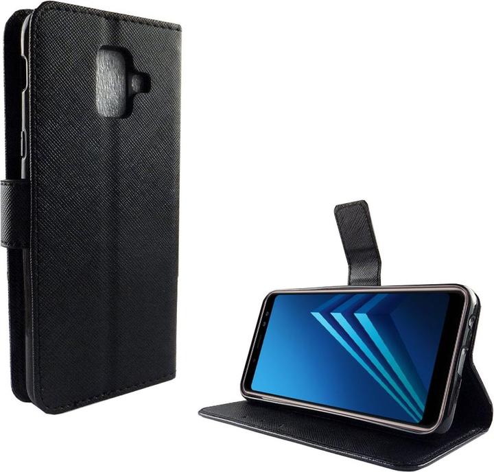 Produktbild König Design Hülle Handy Schutz für Samsung Galaxy A6 (2018) Case Cover Tasche Wallet Etui (Samsung Galaxy J6 (2018))