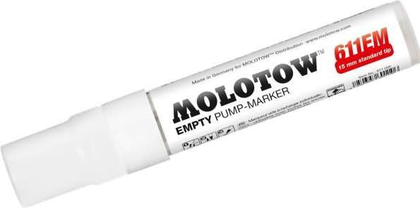 Produktbild Molotow Leermarker Pump Marker 611EM 15mm (15 mm, 1 x)