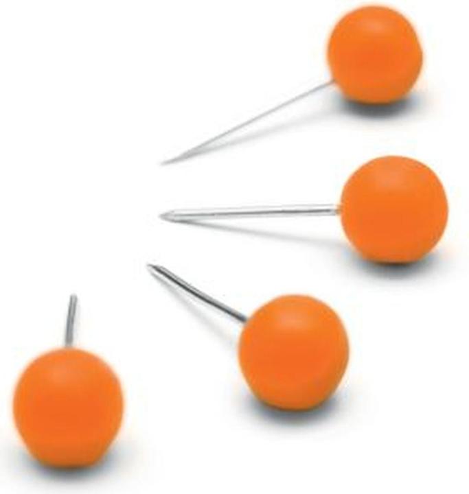 Nobo Rice Nails Orange (100 Piece, 20 mm)