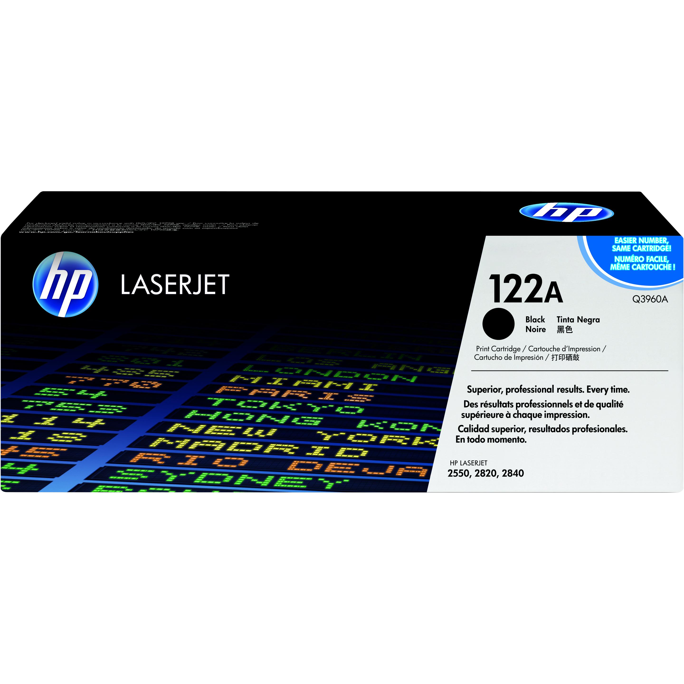 HP, Toner, 122a (BK)