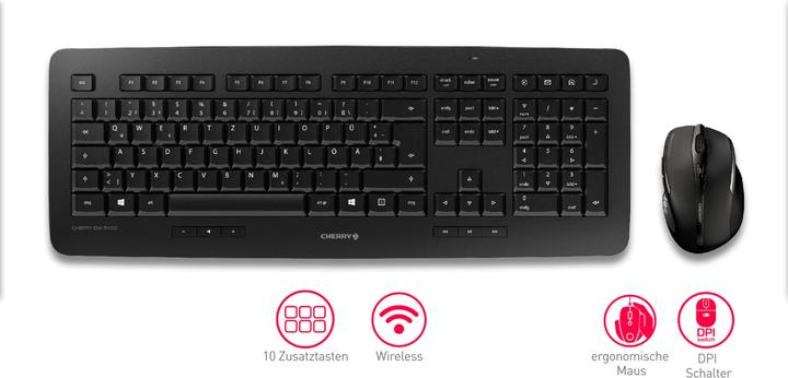Produktbild CHERRY DW 5100 (DE, Kabellos)