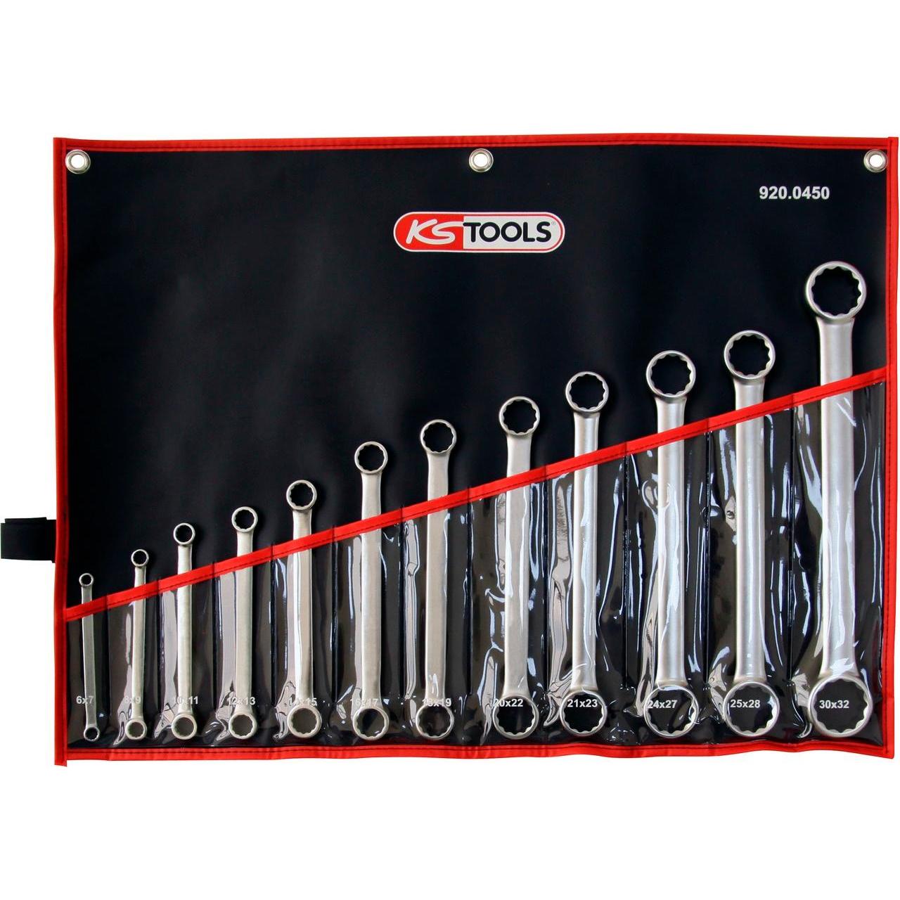 KS Tools, Schraubenschlüssel, ULTIMATEplus Doppel-Ringschlüssel-Satz (32 mm)