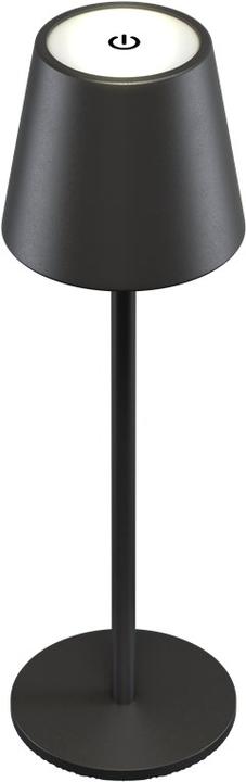 Actual product image Goobay Cordless LED table lamp, black (180 lm)